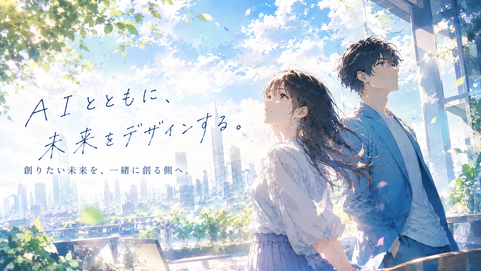 AIとともに、未来をデザインする。創りたい未来を、一緒に創る側へ。